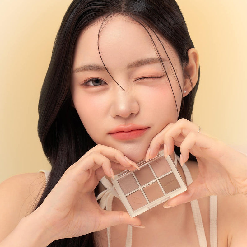 GIVERNY Soft Eye Palette 6-Color 5g (3 Colors)