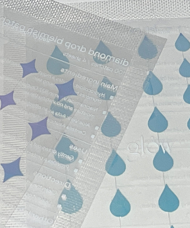 GLOW Diamond Drop Blemish Patch 100p disponible sur Ma petite Coree, ton Eshop 100% K-beauty en direct de Seoul