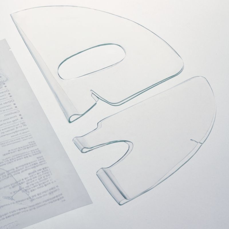 GLOW Aloe Hydrogel Mask Pack 3ea