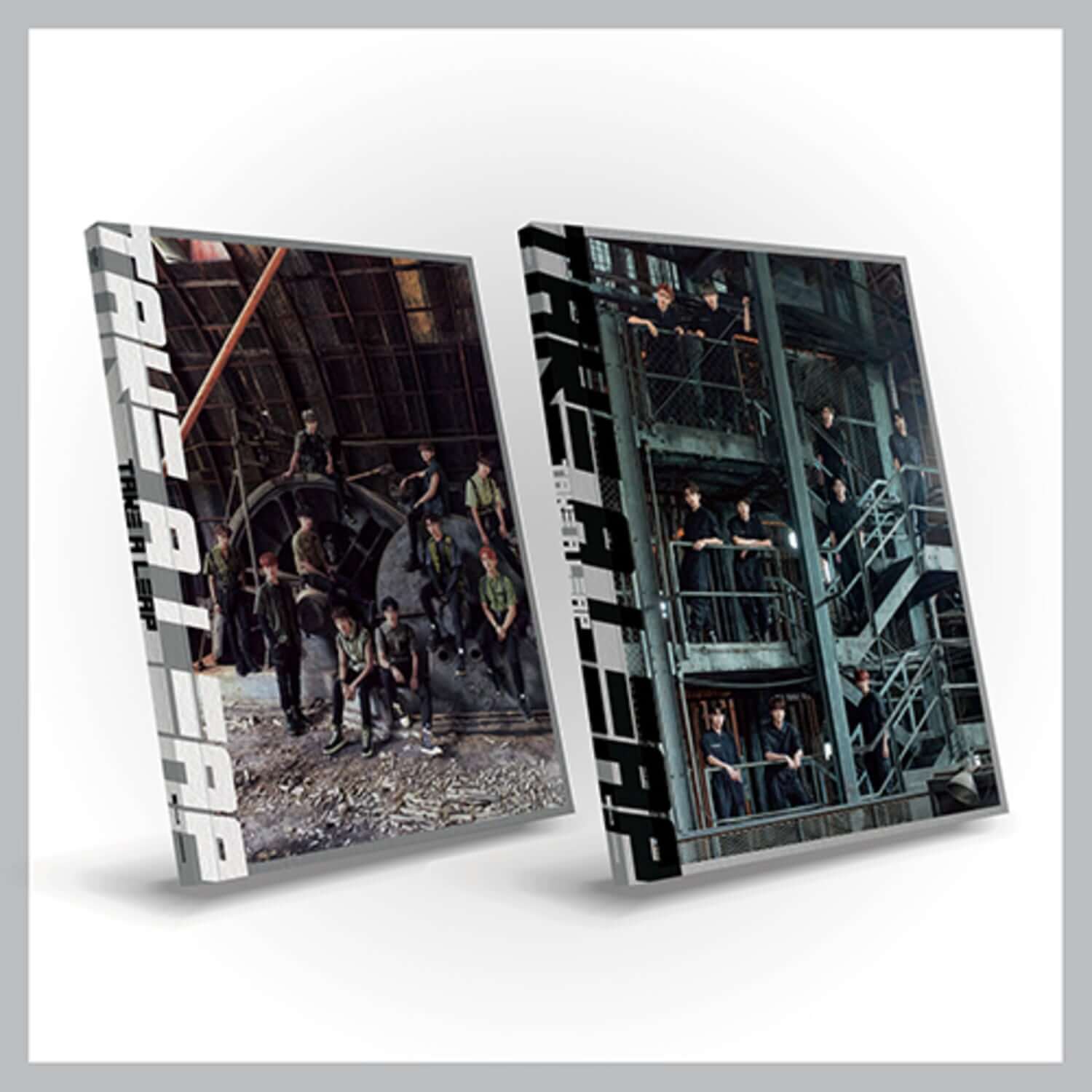 GOLDEN CHILD - 4TH [TAKE A LEAP] - Album Kpop : couverture double avec concept urbain, production soignée, image promo