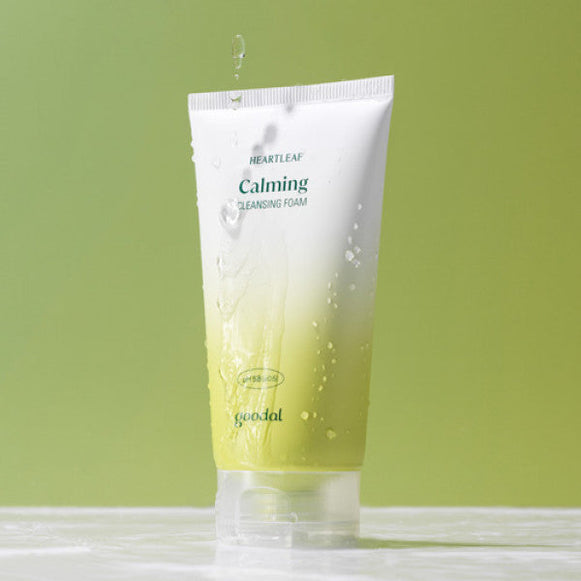 GOODAL Heartleaf Calming Cleansing Foam 150ml en stock sur Ma Petite Corée