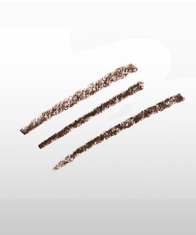 GRAFEN  Brow Up Brow Pencil 0.3g, swatches brun sur fond clair, produit maquillage sourcils, marque GRAFEN.