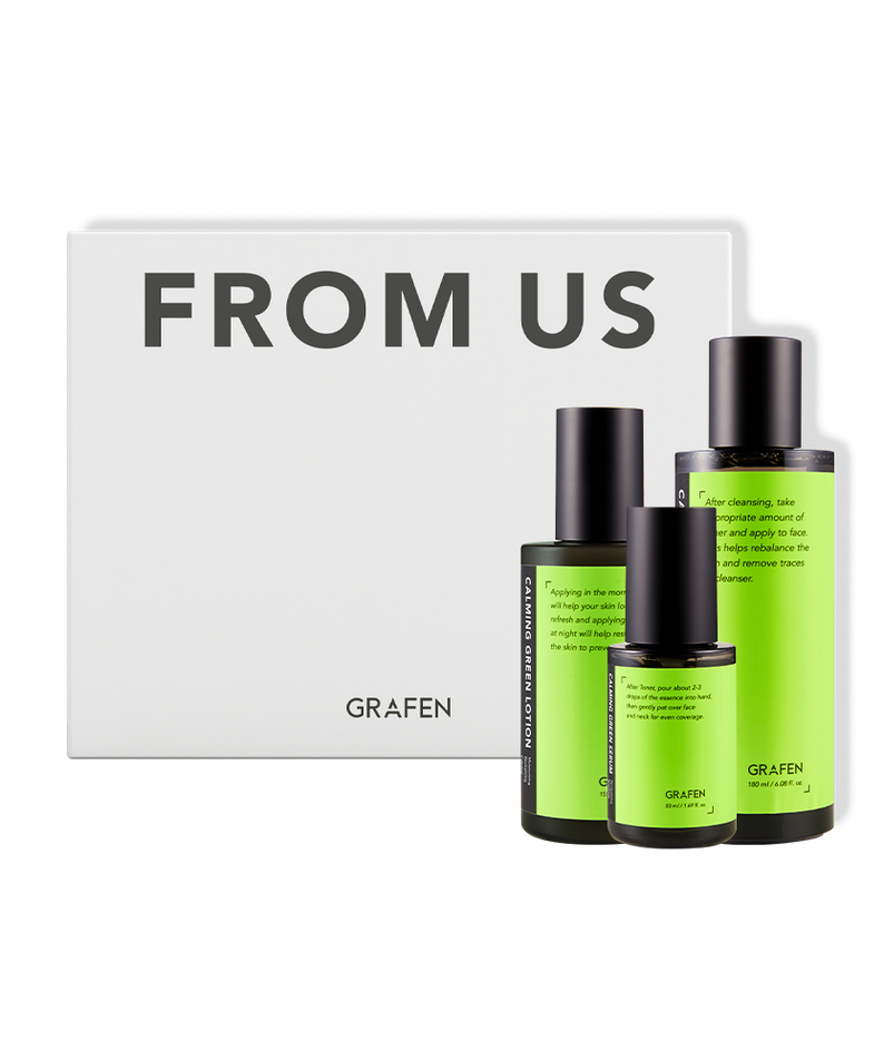 GRAFEN  From Us Calming Green Skin Care Gift Set