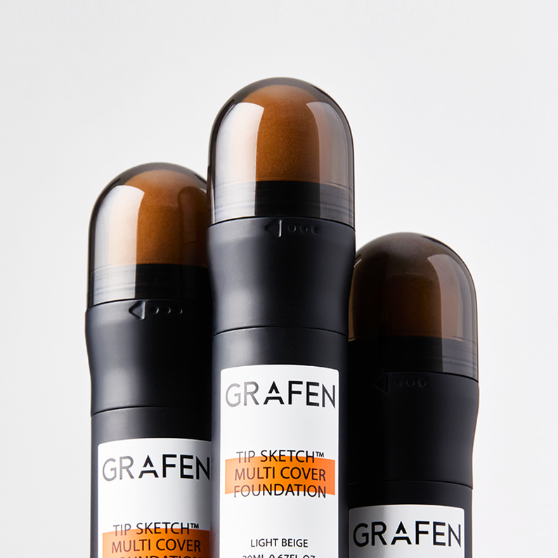 GRAFEN  Tip Sketch™ Multi-Cover Foundation 20ml