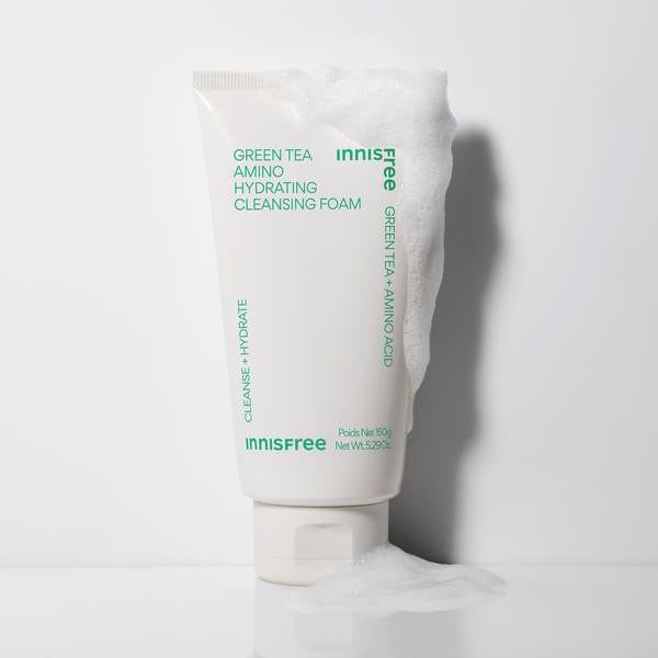 INNISFREE Green Tea Amino Hydrating Cleansing Foam 150g