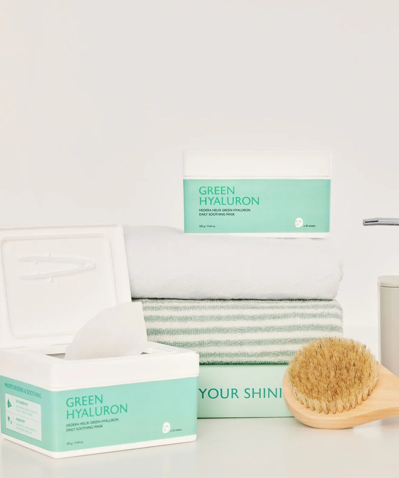 MILK TOUCH Western Pine Green Hyalueonic Daily Soothing Mask