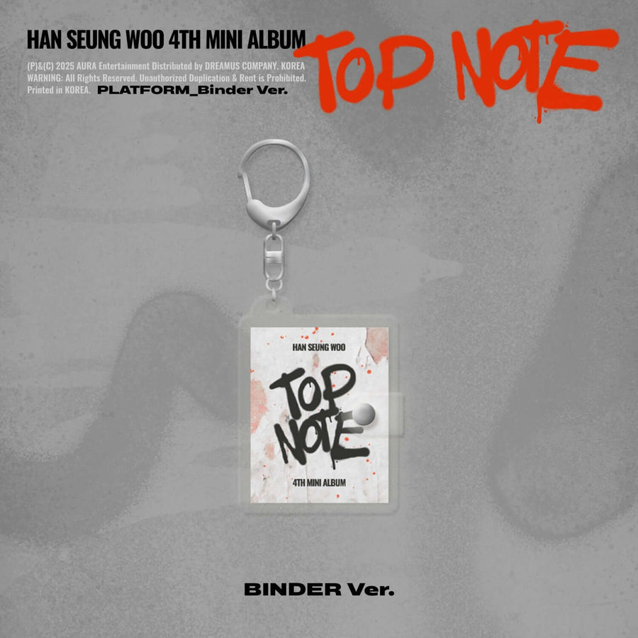 HAN SEUNG WOO - 4th Mini Album_TOP NOTE (PLATFORM_Binder Ver.) - Album Kpop