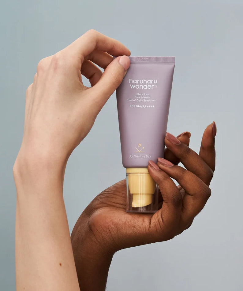 HARUHARU Black ie Pure Mineral Relief Daily Sunscreen 50ml