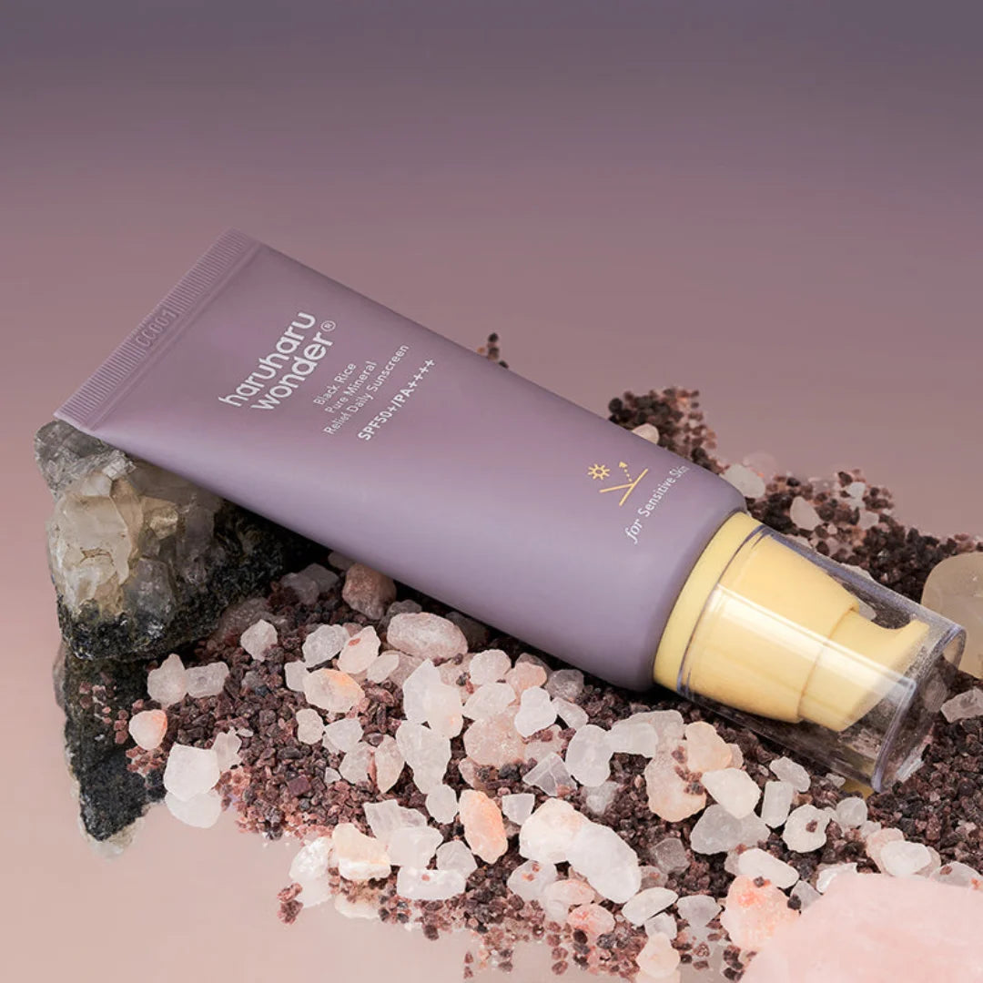 HARUHARU Black ie Pure Mineral Relief Daily Sunscreen 50ml