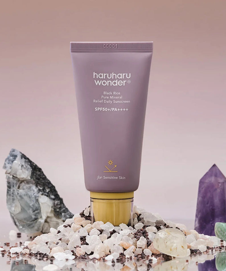 HARUHARU Black ie Pure Mineral Relief Daily Sunscreen 50ml