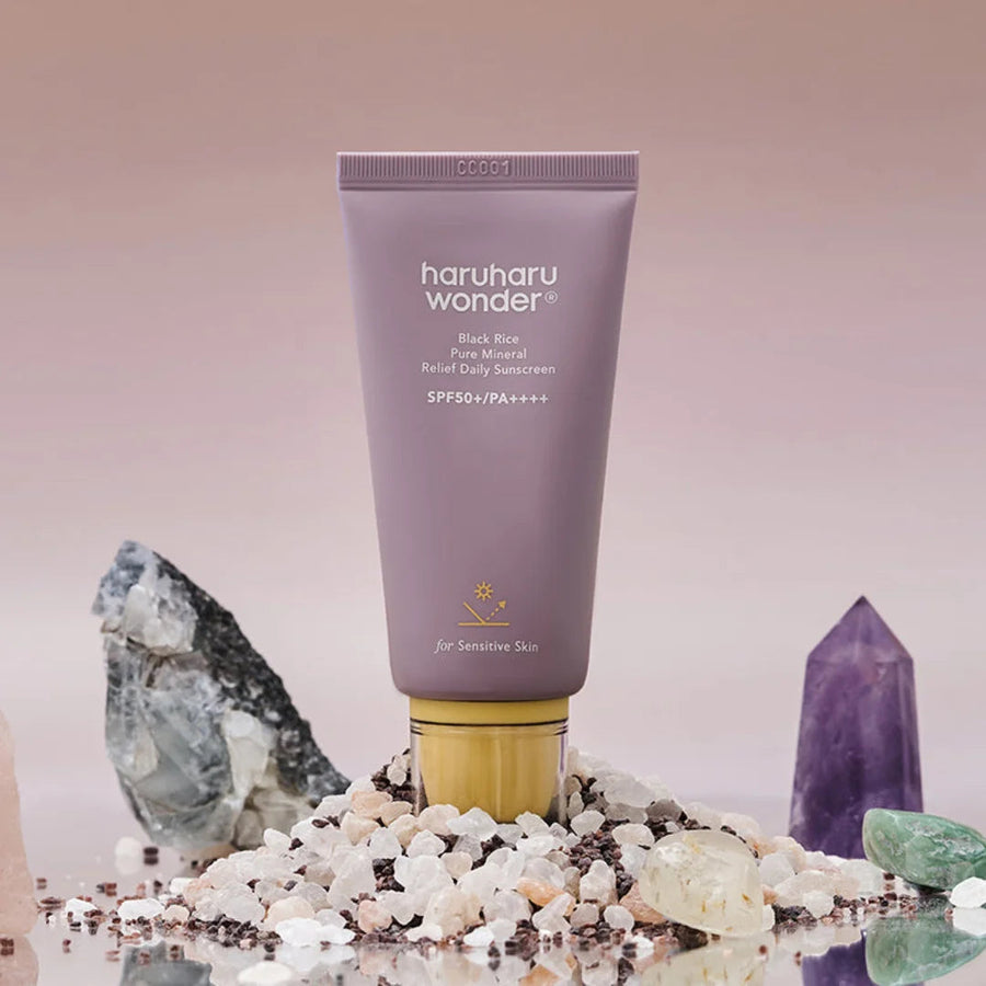HARUHARU Black ie Pure Mineral Relief Daily Sunscreen 50ml