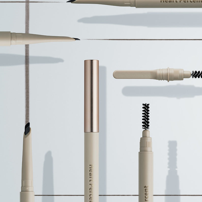 HEART PERCENT Dot On Mood Edge and Flat Eyebrow disponible sur Ma petite Coree, ton Eshop 100% K-beauty en direct de Seoul