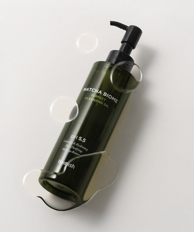 HEIMISH Matcha Biome Perfect Cleansing Oil 150ml disponible sur Ma petite Coree, ton Eshop 100% K-beauty en direct de Seoul