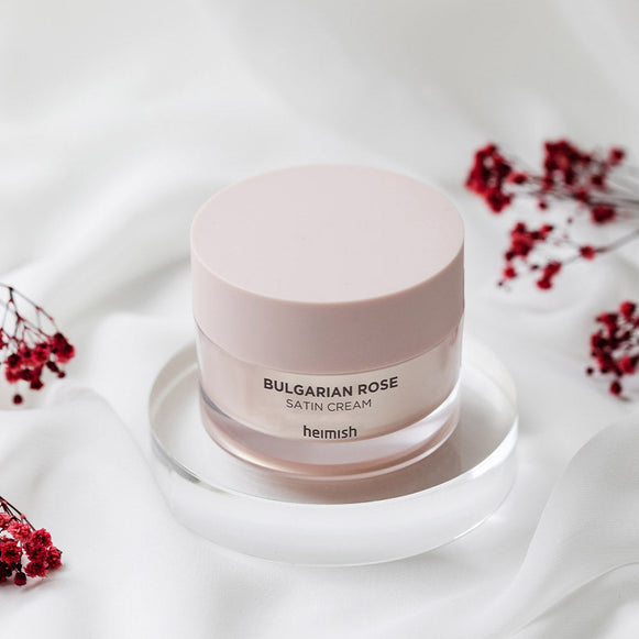 HEIMISH Bulgarian Rose Satin Cream 55ml en stock sur Ma Petite Corée