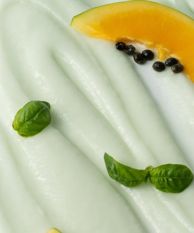 HERBLOOM Green Papain Soft Peeling Gel 120g avec papaye et feuille verte