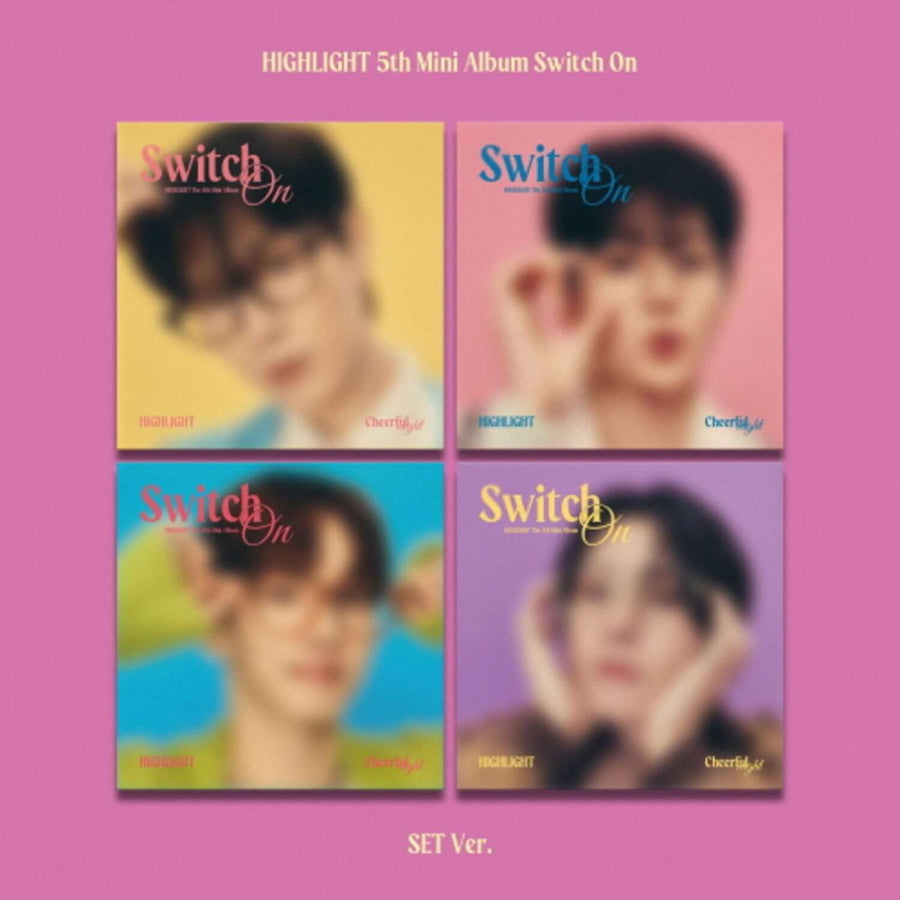 HIGHLIGHT - 5th Album [Switch On] (Digipack Ver.) (Random 1 of 4) - Album Kpop