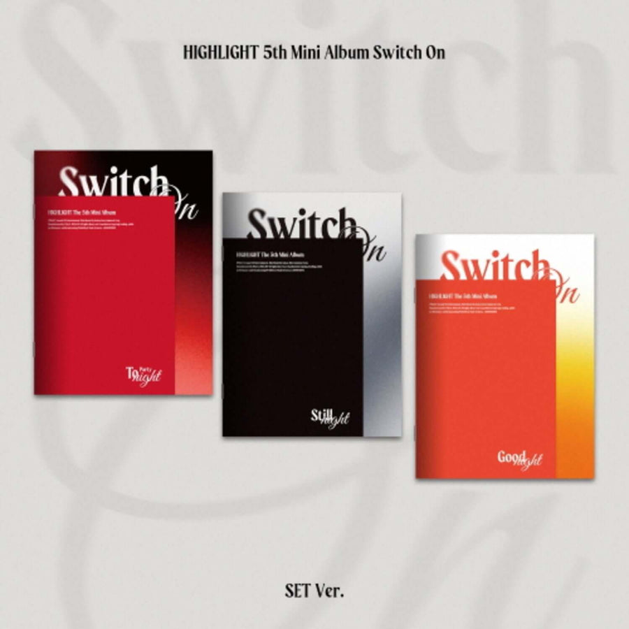 HIGHLIGHT - 5th Album [Switch On] (Random 1 of 3) - Album Kpop