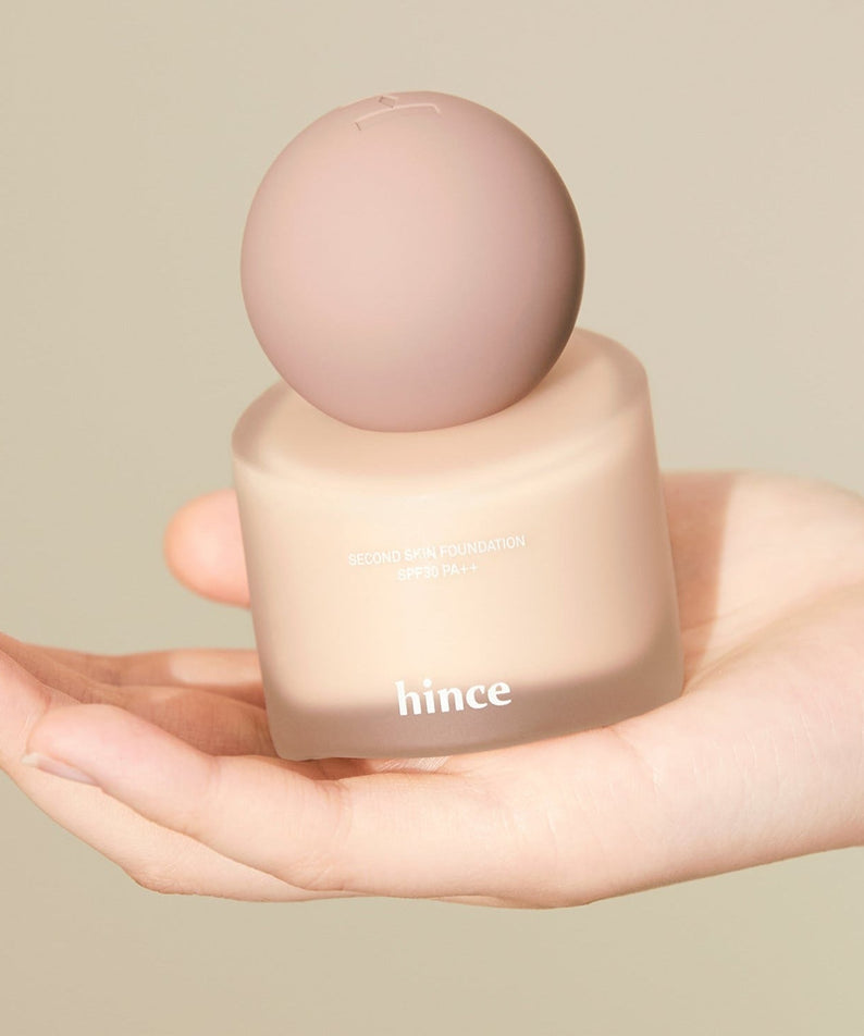 HINCE Second Skin Foundation disponible sur Ma petite Coree, ton Eshop 100% K-beauty en direct de Seoul