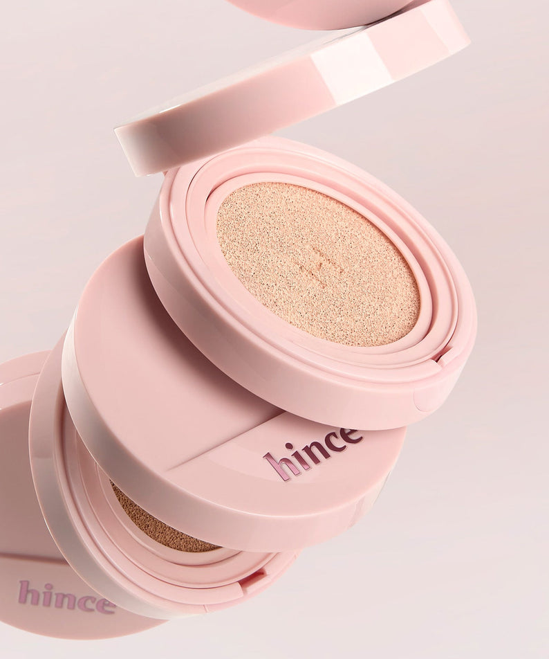HINCE Cover Master Pink Cushion maquillage, fond de teint rose élégant, beauté coréenne, couverture parfaite