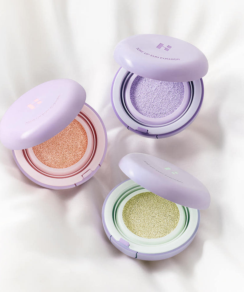 HOLIKAHOLIKA Makeup Tone-Up Sun Cushion SPF50+ PA++++ 14g