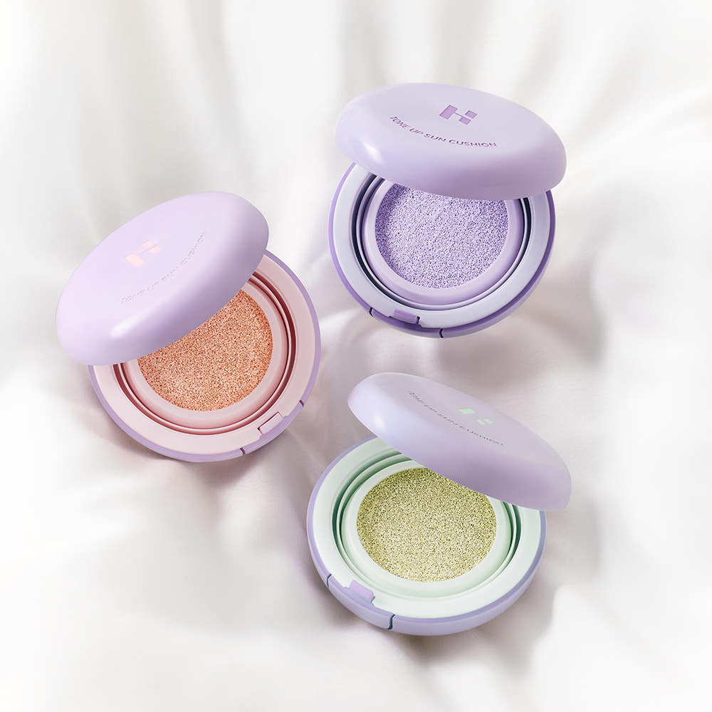 HOLIKAHOLIKA Makeup Tone-Up Sun Cushion SPF50+ PA++++ 14g