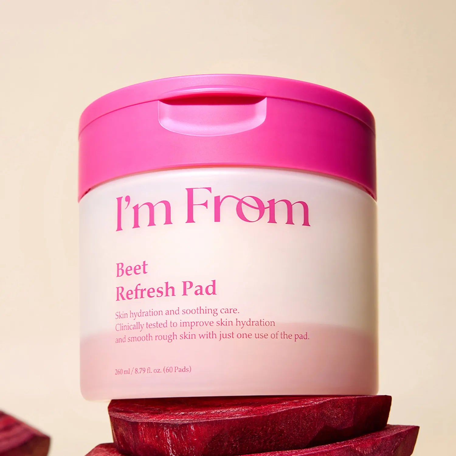 I'M FROM Beet Refresh Pad 60p 260ml