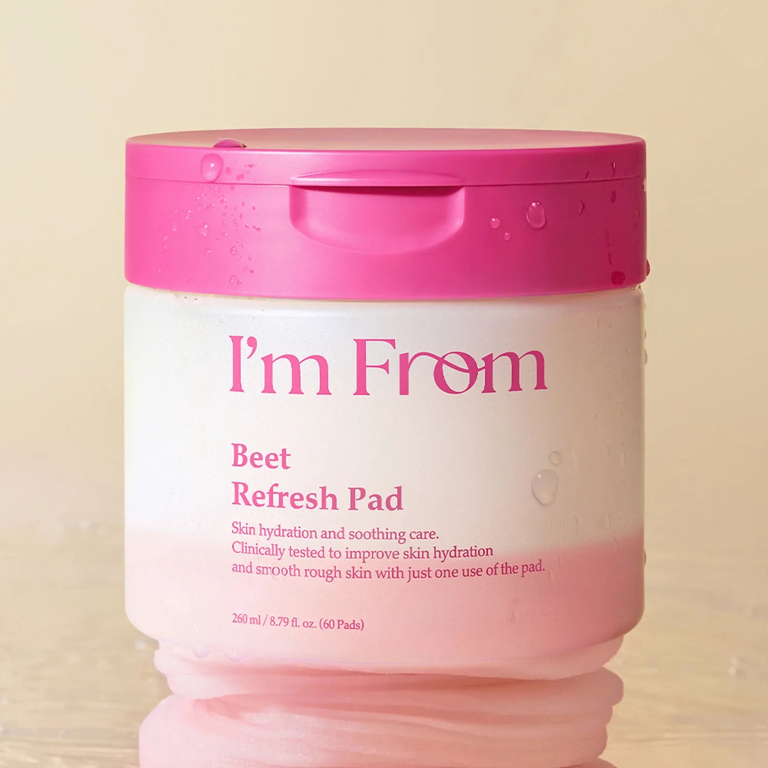 I'M FROM Beet Refresh Pad 60p 260ml