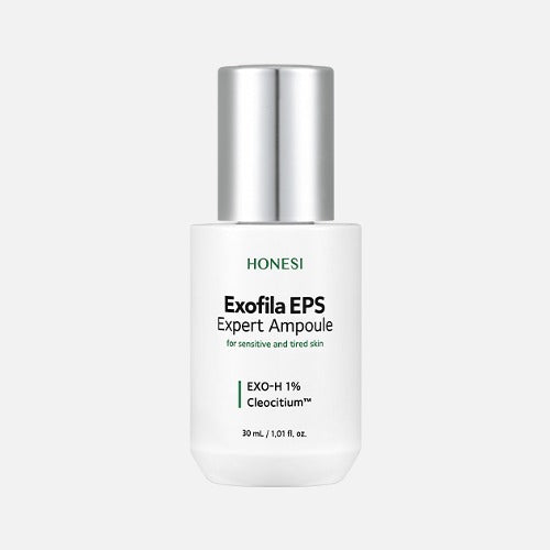 HONESI  Exophila EPS Expert Ampoule 30ml, flacon blanc avec étiquette HONESI, packshot sur fond clair.