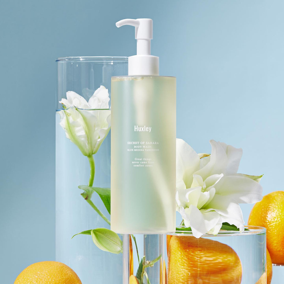 HUXLEY Body Wash Blue Medina Tangerine disponible sur Ma petite Coree, ton Eshop 100% K-beauty en direct de Seoul