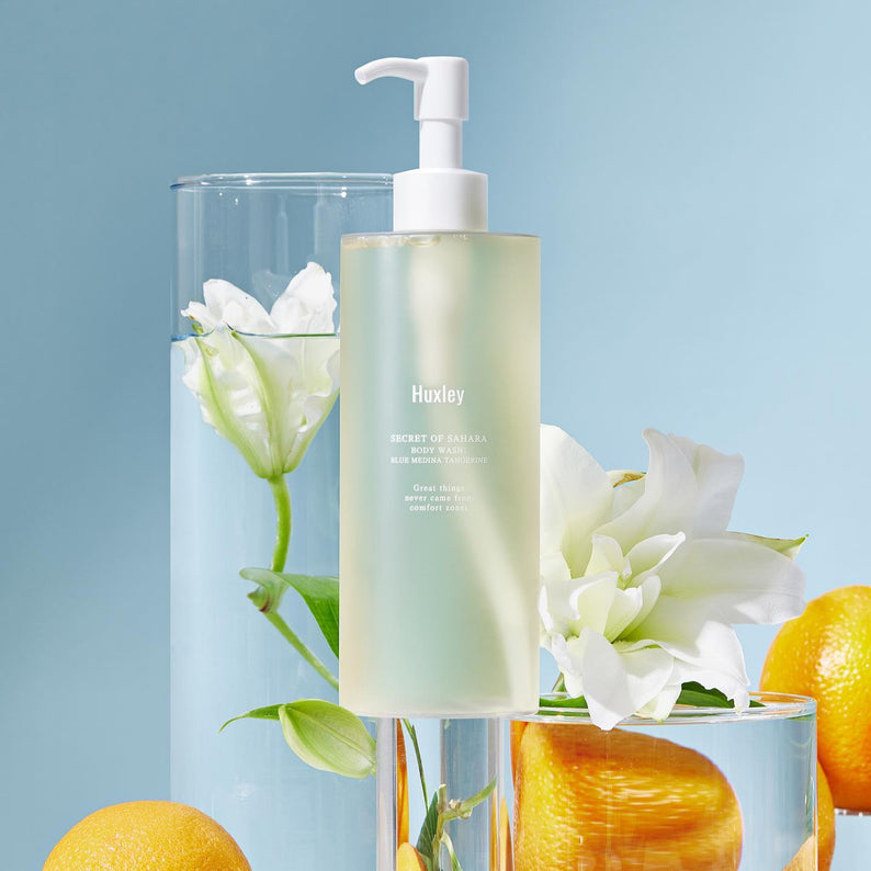 HUXLEY Body Wash Blue Medina Tangerine disponible sur Ma petite Coree, ton Eshop 100% K-beauty en direct de Seoul