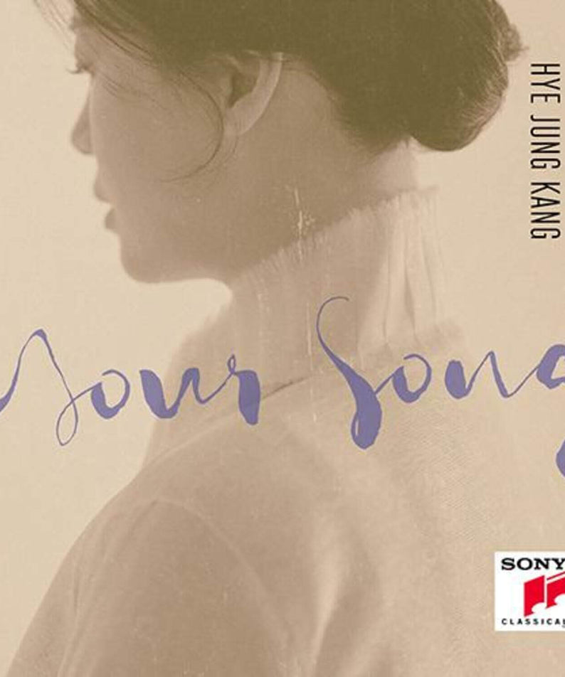 HYE JUNG KANG - [YOUR SONG] - Album Kpop, visuel couverture avec portrait profil, signature et logo Sony Classics, ambiance douce.