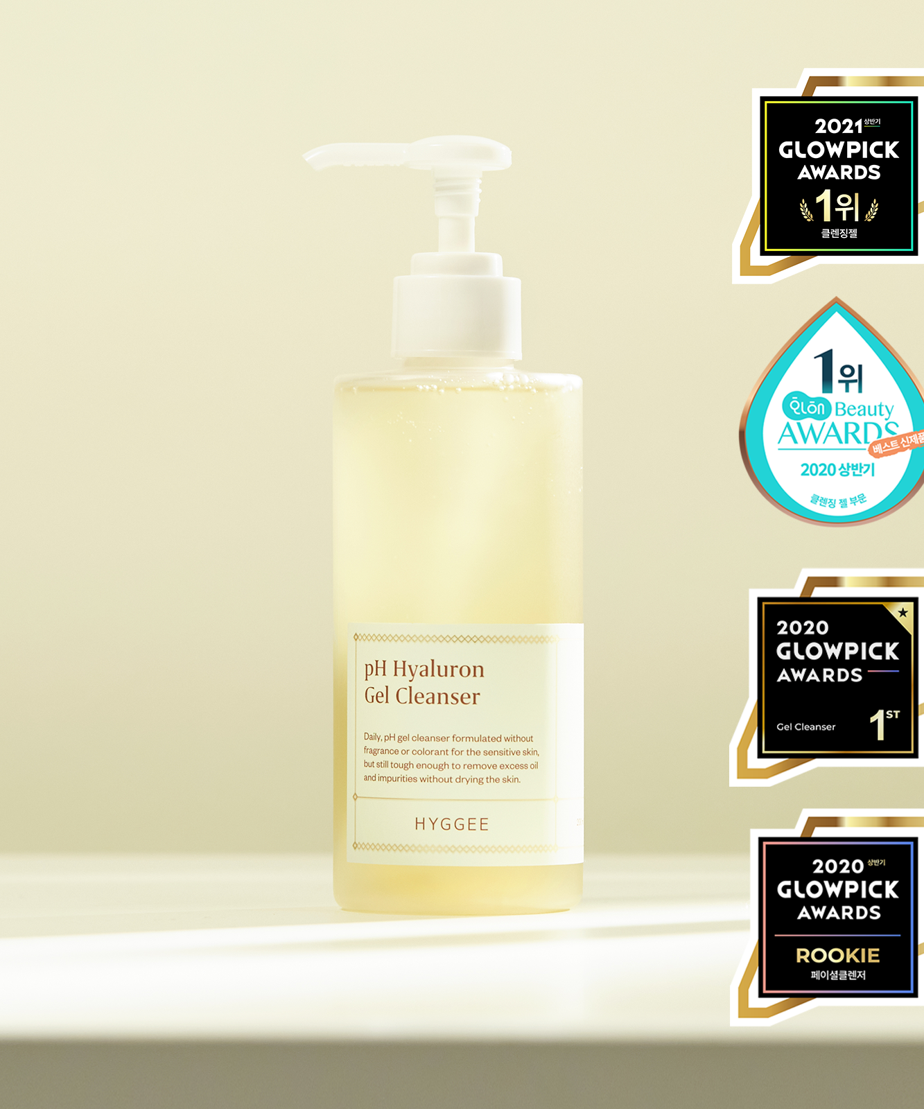 HYGGEE pH Hyaluron Gel Cleanser 200ml disponible sur Ma petite Coree, ton Eshop 100% K-beauty en direct de Seoul