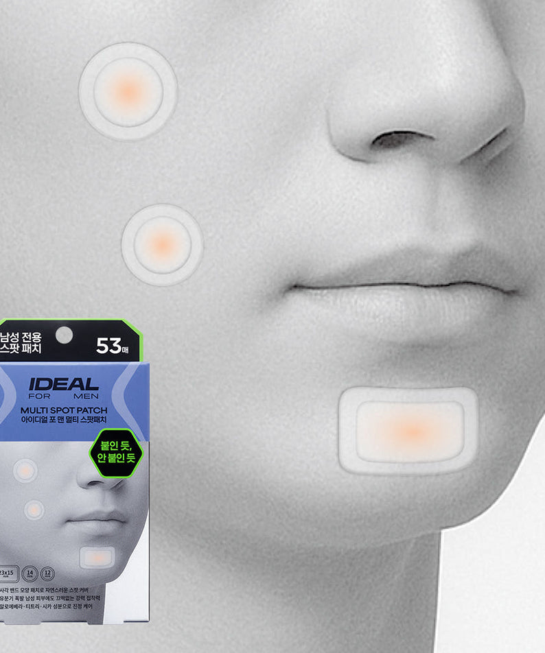 IDEAL FOR MEN Multi Spot Patch 53 sheets