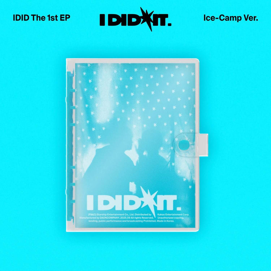 IDID - 1st Album [I did it] (Ice-Camp Special Edition Ver.) - Album Kpop