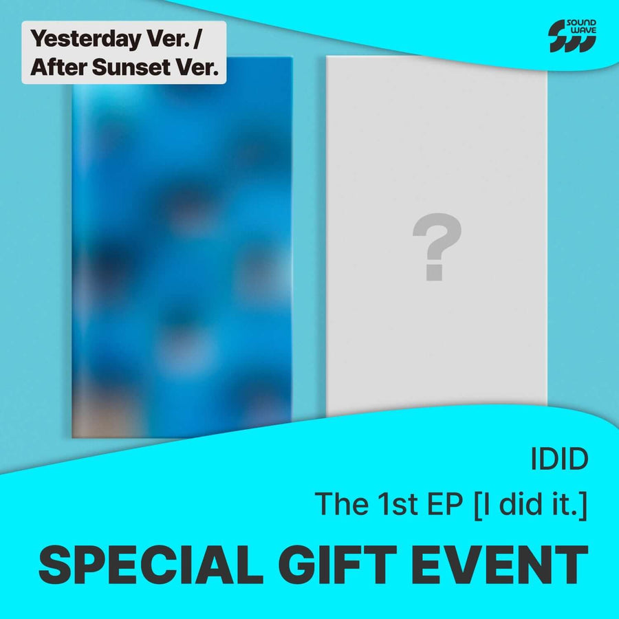 IDID - 1st Album [I did it] (Yesterday / After Sunset Ver. Random 1 of 2) - Album Kpop