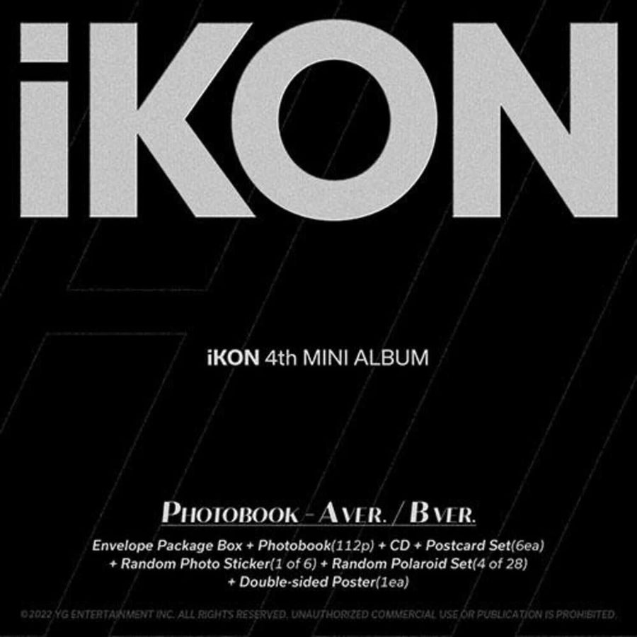 IKON - iKON 4th MINI ALBUM [FLASH BACK] (PHOTOBOOK ver.) [B VER.] - Album Kpop