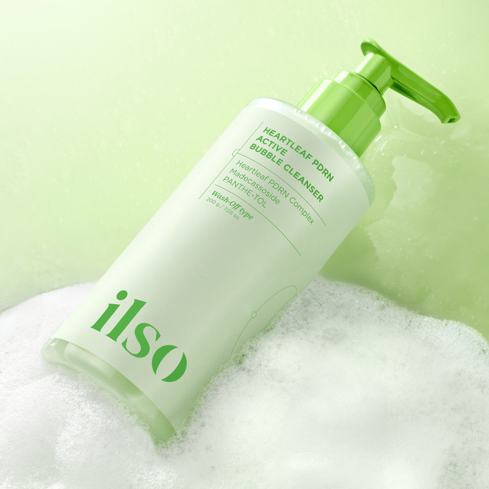ILSO Heartleaf PDRN Active Bubble Cleanser 200g