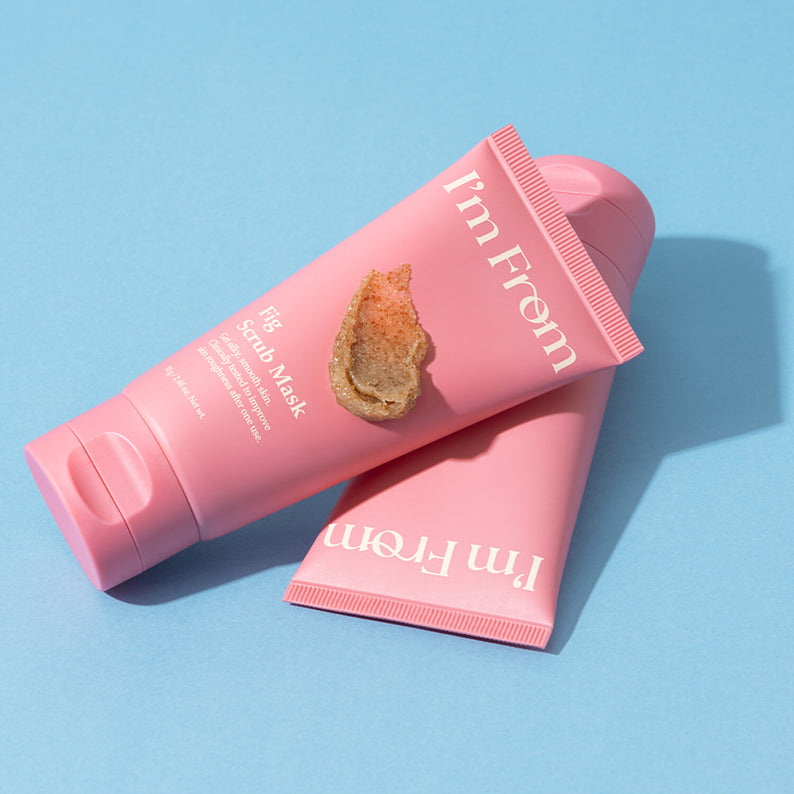 I'M FROM Fig Scrub Mask