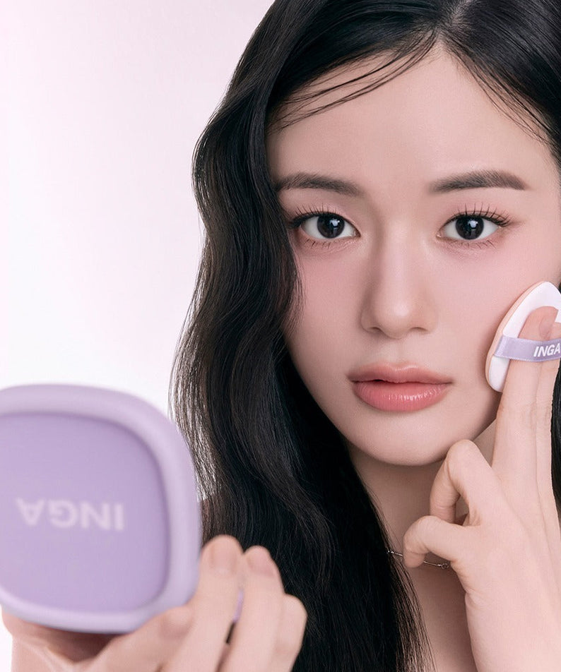 INGA Natural Velvet Cover Cushion