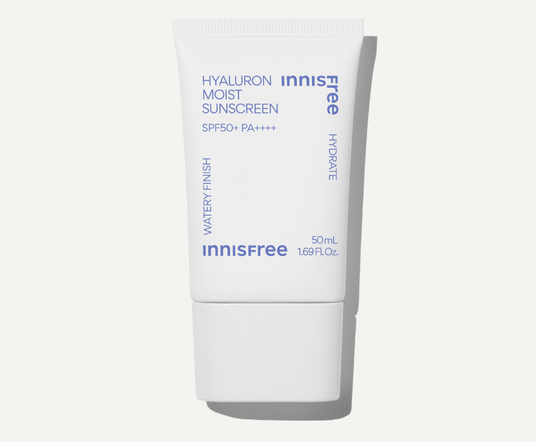 INNISFREE Hyaluron Moist Sunscreen 50ml disponible sur Ma petite Coree, ton Eshop 100% K-beauty en direct de Seoul