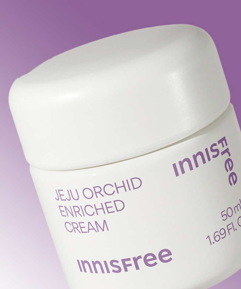 INNISFREE Jeju Orchid Enriched Cream 50ml disponible sur Ma petite Coree, ton Eshop 100% K-beauty en direct de Seoul