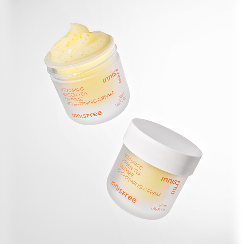 INNISFREE Vitamin C Enzyme Spot Toning Cream 50ml disponible sur Ma petite Coree, ton Eshop 100% K-beauty en direct de Seoul