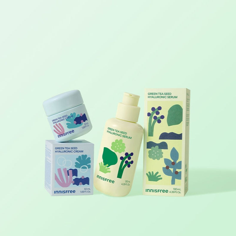 INNISFREE Green Tea Seed Hyaluronic Acid Serum 130ml [Makito Edition]