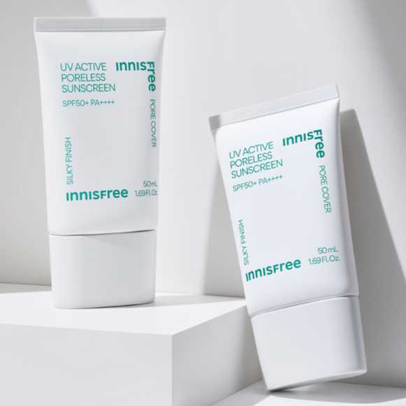 INNISFREE UV Active Poreless Sunscreen 50ml en stock sur Ma Petite Corée