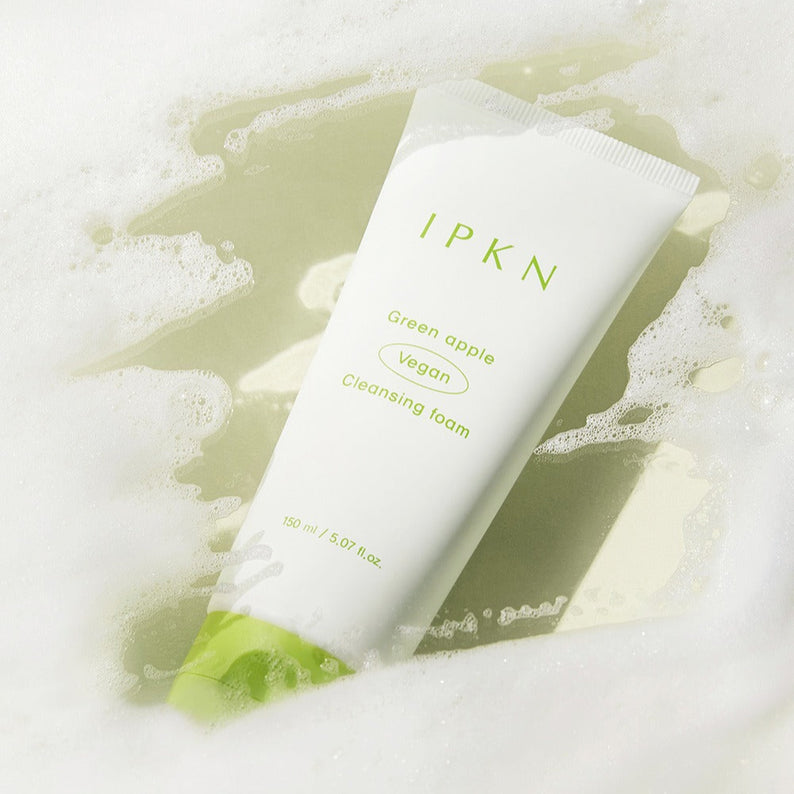 IPKN Green Apple Vegan Cleansing Foam 150ml