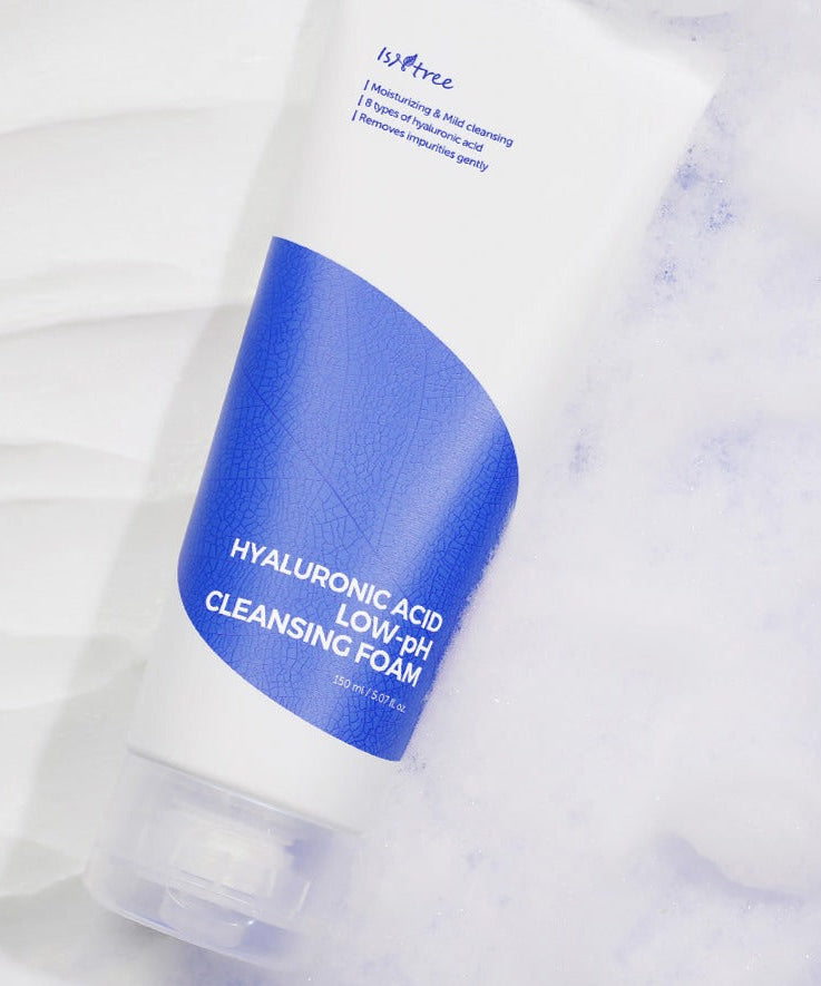 ISNTREE Hyaluronic Acid Low-pH Cleansing Foam 150ml disponible sur Ma petite Coree, ton Eshop 100% K-beauty en direct de Seoul