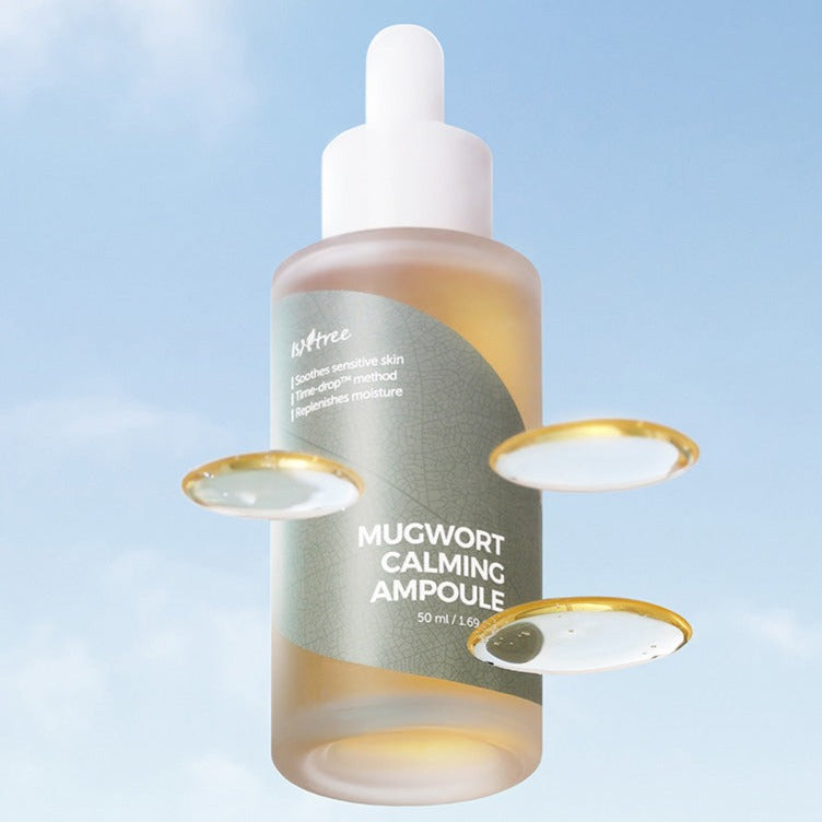 ISNTREE Mugwort Calming Ampoule 50ml disponible sur Ma petite Coree, ton Eshop 100% K-beauty en direct de Seoul
