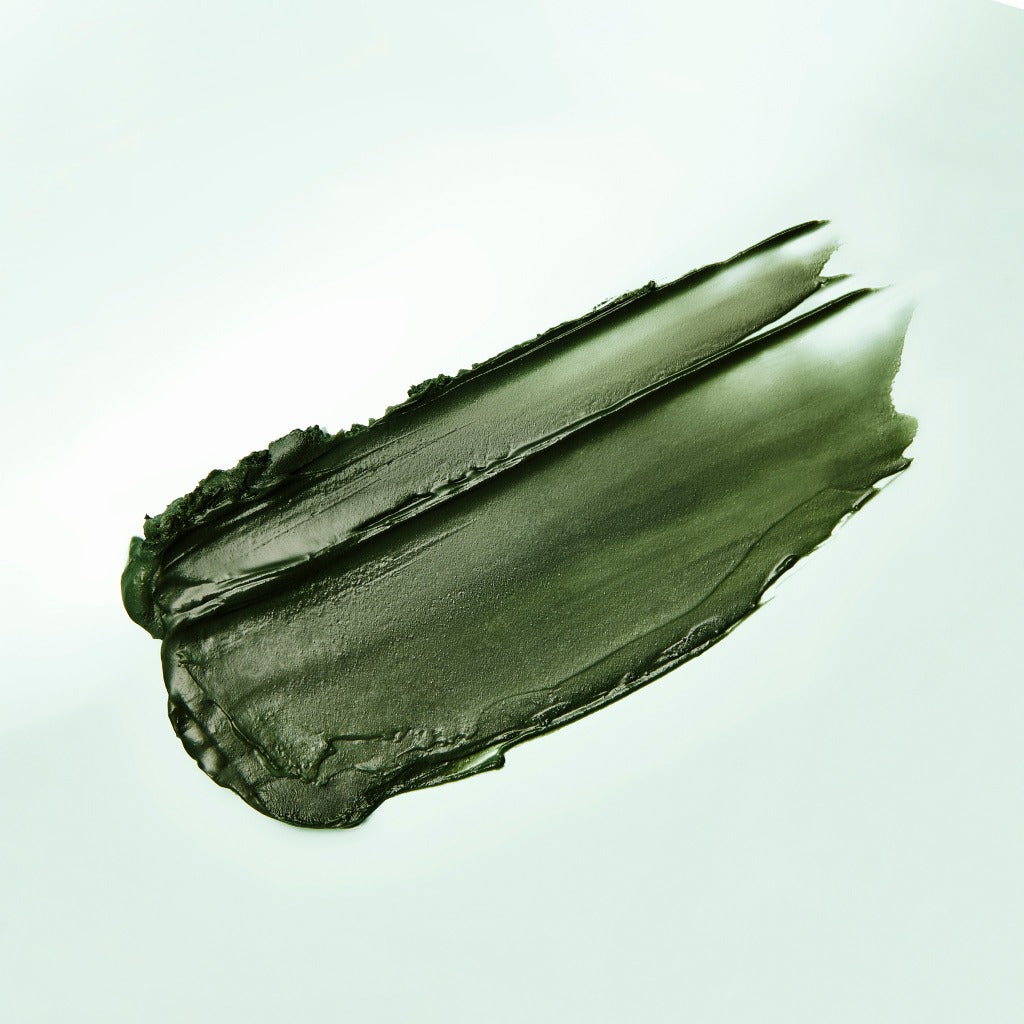 ISNTREE  Mugwort Calming Deep Cleansing Balm 100g, baume vert sur fond clair, photo produit beauté