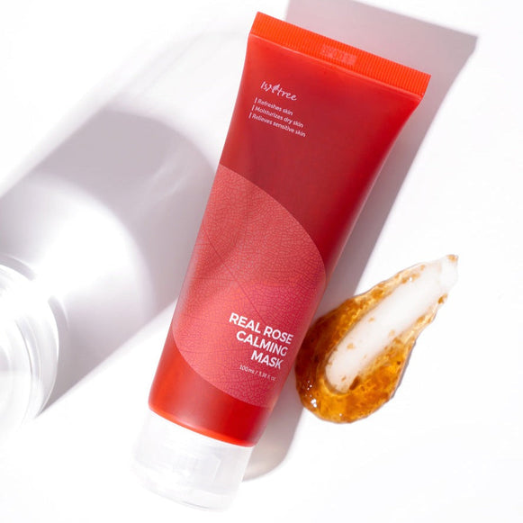 ISNTREE Real Rose Calming Mask 100ml disponible sur Ma petite Coree, ton Eshop 100% K-beauty en direct de Seoul