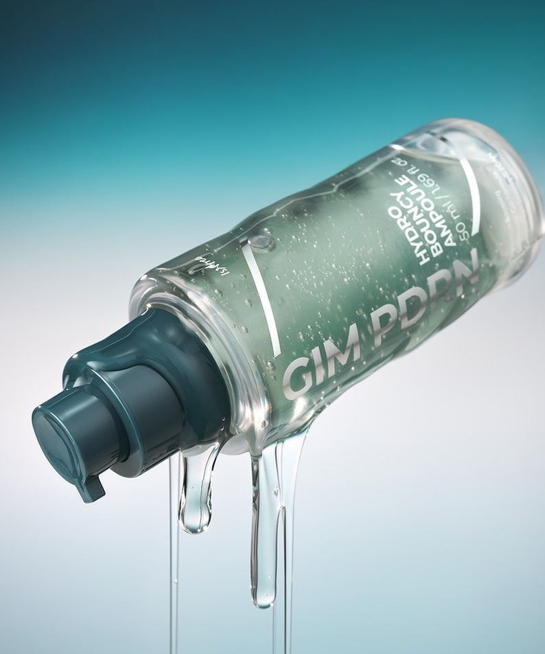 Flacon de ISNTREE Gim PDRN Hydro Bouncy Ampoule 50ml avec liquide scintillant